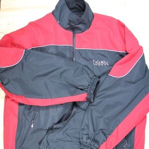 Winter Jacket Black and White Reversible With Hood NWOT